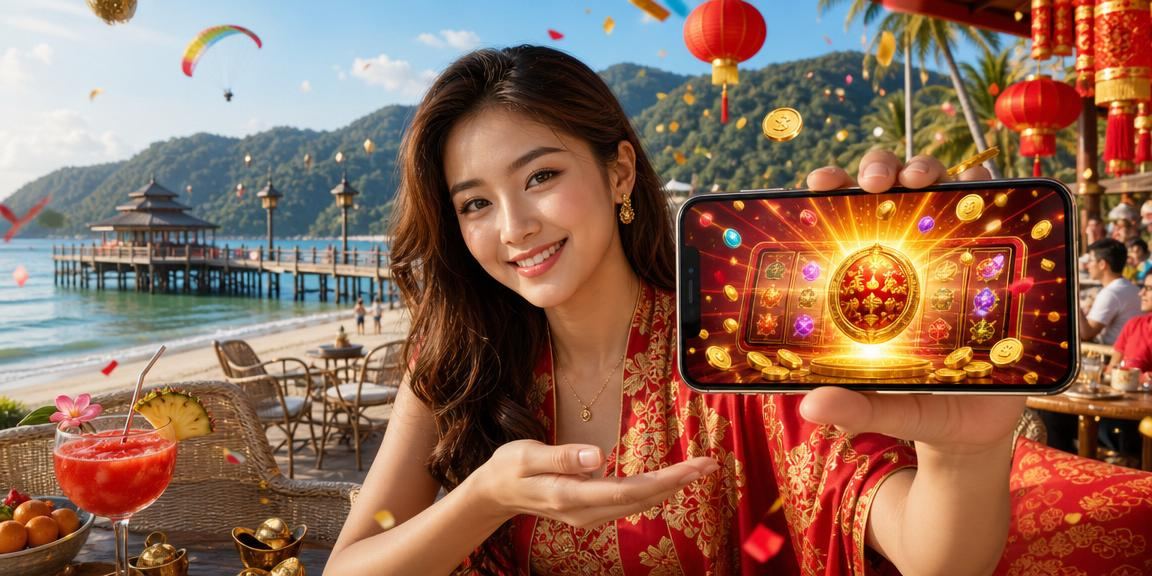 Permainan slot jackpot di Langkawi melalui peranti mudah alih dengan tema tempatan
