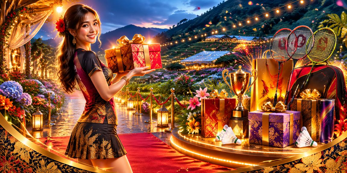 Suasana permainan kasino dan jackpot bergaya Malaysia dengan corak batik tradisional